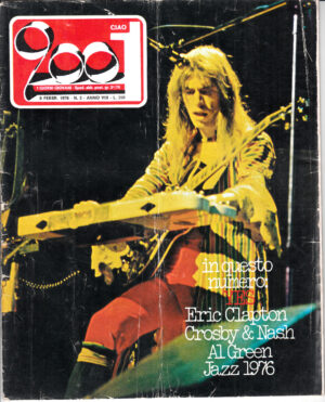 Rivista Ciao 2001 Anno 1976 n. 5 del 8 Febbraio - In copertina Yes