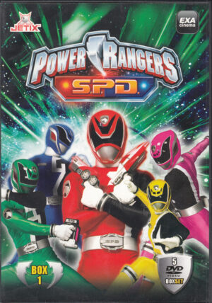 Power Rangers S.P.D. Box 1 (Episodi 1-20) (5 DVD) DVD in Italiano