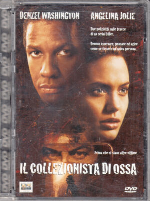 Il Collezionista Di Ossa con Denzel Washington. DVD in Italiano. Custodia Jewel Box