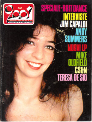 Rivista Ciao 2001 Anno 1983 n. 28 del 18 Luglio - In copertina Teresa De Sio
