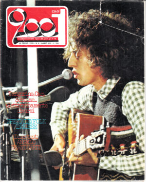 Rivista Ciao 2001 Anno 1976 n. 8 del 29 Febbraio - In copertina Angelo Branduardi