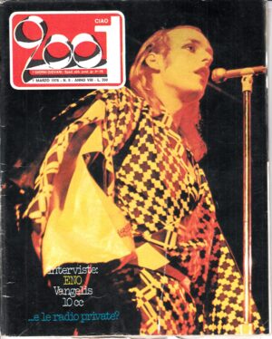 Rivista Ciao 2001 Anno 1976 n. 9 del 7 Marzo - In copertina Eno