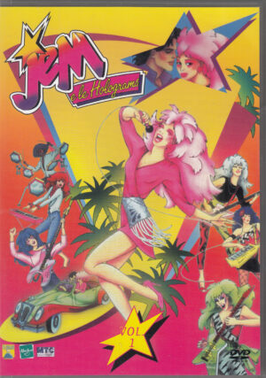 Jem e le Hologram DVD Stagione 1 - Vol. 1 (Episodi 1-5) Versione da edicola DVD in Italiano