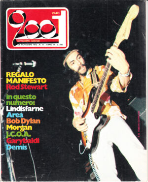 Rivista Ciao 2001 Anno 1972 n. 47 del 26 Novembre - In copertina Garybaldi + Poster