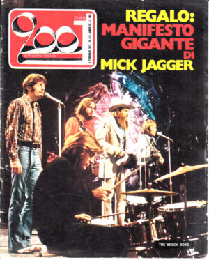 Rivista Ciao 2001 Anno 1971 n. 4-5 del 3 Febbraio - In copertina The Beach Boys