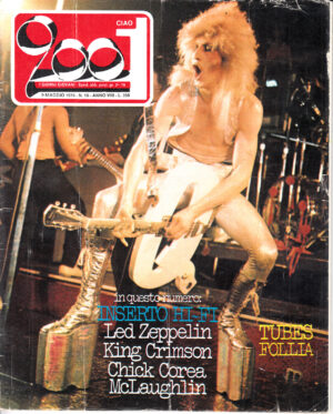 Rivista Ciao 2001 Anno 1976 n. 18 del 9 Maggio - In copertina Tubes