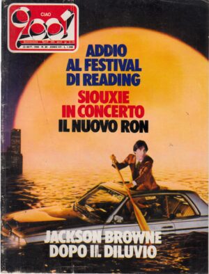 Rivista Ciao 2001 Anno 1983 n. 38 del 25 Settembre - In copertina Jackson Browne