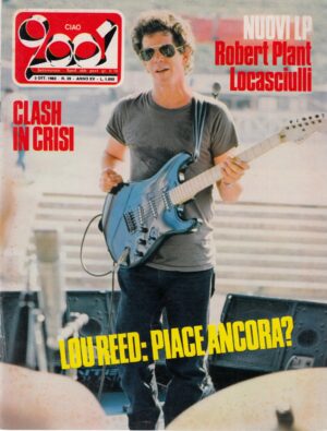 Rivista Ciao 2001 Anno 1983 n. 39 del 2 Ottobre - In copertina Lou Reed