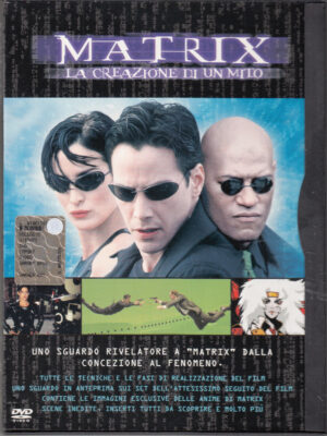 Matrix La Creazione di un Mito. DVD in Inglese. Custodia Snapper