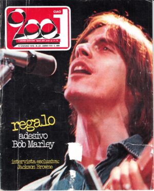 Rivista Ciao 2001 Anno 1976 n. 23 del 13 Giugno - In copertina Jackson Browne