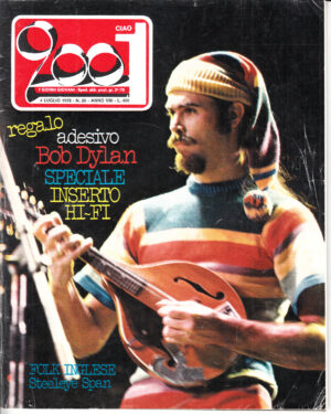 Rivista Ciao 2001 Anno 1976 n. 26 del 4 Luglio - In copertina Steeleye Span