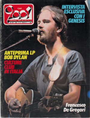 Rivista Ciao 2001 Anno 1983 n. 46 del 20 Novembre - In copertina Francesco De Gregori