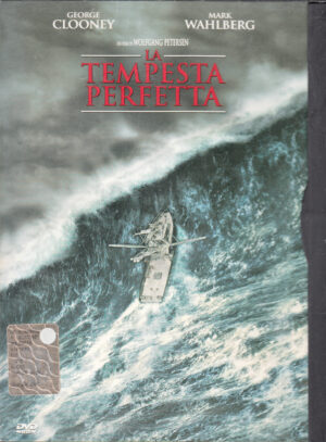 La Tempesta Perfetta con George Clooney. DVD in Italiano. Custodia Snapper