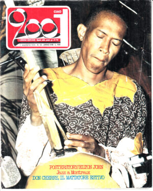 Rivista Ciao 2001 Anno 1976 n. 30 del 1 Agosto - In copertina Don Cherry + Poster