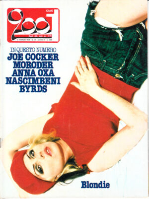 Rivista Ciao 2001 Anno 1979 n. 11 del 18 Marzo - In copertina Blondie