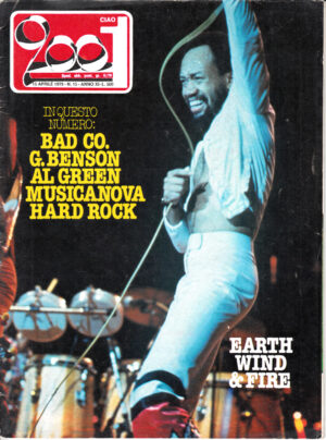 Rivista Ciao 2001 Anno 1979 n. 15 del 15 Aprile - In copertina Earth Wind & Fire