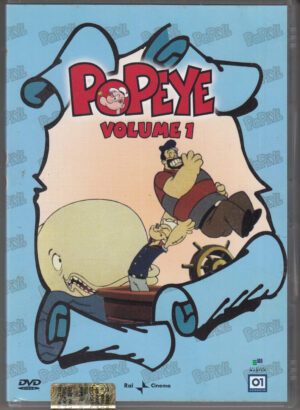 Popeye vol. 1 - Braccio di Ferro. DVD in Italiano. Versione da edicola