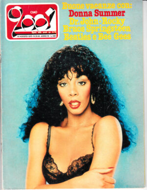 Rivista Ciao 2001 Anno 1979 n. 33-34 del 19 Agosto - In copertina Donna Summer