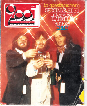 Rivista Ciao 2001 Anno 1976 n. 52 del 31 Dicembre - In copertina Orme