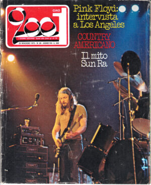 Rivista Ciao 2001 Anno 1975 n. 20 del 25 Maggio - In copertina Pink Floyd