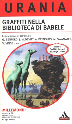 Graffiti nella biblioteca di Babele di AA. VV. - Urania n. 59 (Millemondi) ed. Mondadori