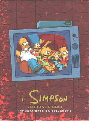 I Simpson - Stagione 5 Completa (Episodi 1-22) (4 DVD) con Cofanetto da Collezione - DVD in Italiano