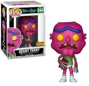 Funko Pop! Animation: Scary Terry. Rick and Morty n. 344. Action Figure cm 10. Funko