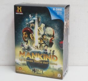 Mankind la Grande Storia dell'Uomo. Cofanetto con n. 4 DVD in Italiano