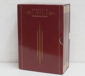 Progetto Lirica. Fondazione Tercas. Raccolta di 10 Opere con n. 10 DVD con Cofanetto