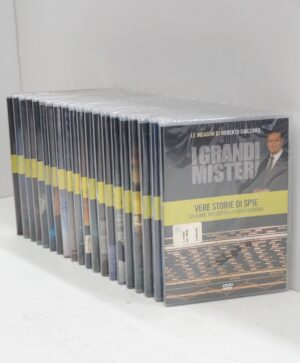 I Grandi Misteri di Roberto Giacobbo. Raccolta Completa con n. 20 DVD in Italiano. Versione da edicola