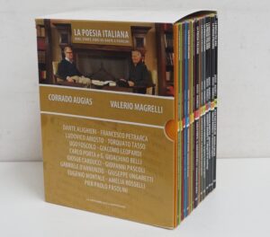 La Poesia Italiana (Augias e Magrelli) - Raccolta Completa (14 DVD) con Cofanetto - Versione da edicola - DVD in Italiano