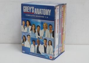 Grey's Anatomy - Seasons 1-5 - Stagioni 1-5 Complete (30 DVD) con Cofanetto - DVD in Inglese