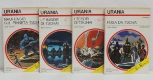 Ciclo di Tschai. Saga Completa n. 4 volumi di Jack Vance - Urania n. 562, 565, 567, 571 ed. Mondadori