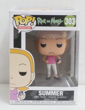 Funko Pop! Animation: Summer. Rick and Morty n. 303. Action Figure cm 10. Funko