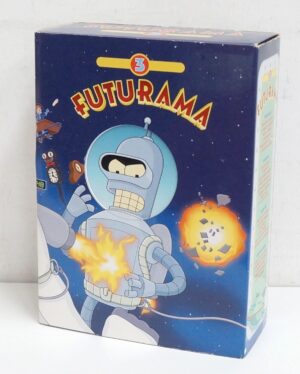 Futurama. Stagione 3 Completa. Episodi 1-22 con n. 4 DVD in Italiano. Con Cofanetto