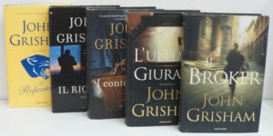 Lotto n. 5 Libri di John Grisham - Romanzi Gialli Thriller. Lotto come da immagine