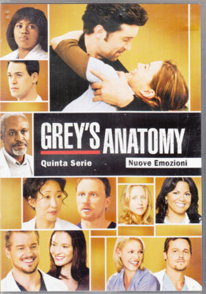 Grey's Anatomy - Stagione 5 Completa (Episodi 1-24) (Box 7 DVD) - DVD in Italiano