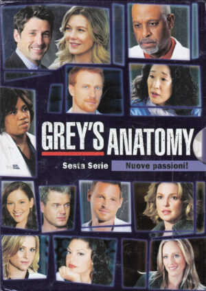 Grey's anatomy - Stagione 6 Complete (Episodi 1-24) (6 DVD) con Cofanetto - DVD in Italiano