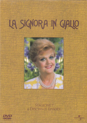 La signora in giallo - Stagione 7 Completa (Episodi 1-22) (6 DVD) con Cofanetto - DVD in Italiano