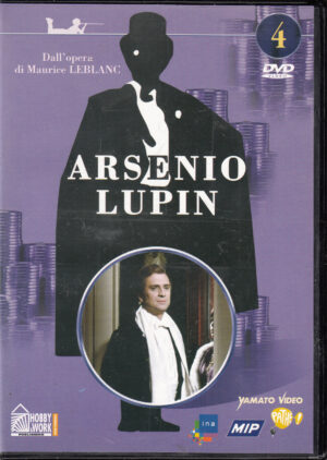Arsenio Lupin vol. 4. Episodi 7-8. DVD in Italiano. Versione da edicola