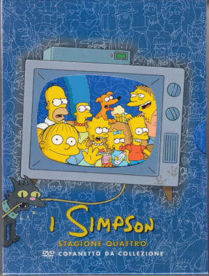 I Simpson - Stagione 4 Completa (Episodi 1-22) (4 DVD) con Cofanetto da Collezione - DVD in Italiano
