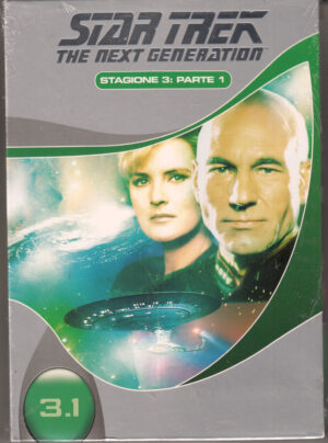 Star Trek The Next Generation - Stagione 3 Parte 1 (Episodi 1-12) (3 DVD) con Cofanetto - DVD in Italiano