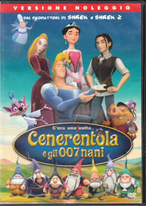 Cenerentola e gli 007 nani DVD in Italiano. Versione Noleggio