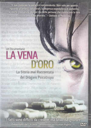 La vena d'oro. Storia mai raccontata del drogare psicotropo. DVD in Italiano
