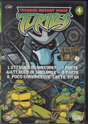 TMNT Teenage Mutant Ninja Turtles vol 4 - DVD (Episodi 10-12) Versione da edicola - DVD in Italiano