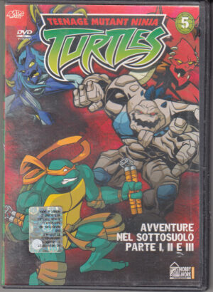 TMNT Teenage Mutant Ninja Turtles vol 5 - DVD (Episodi 13-15) Versione da edicola - DVD in Italiano