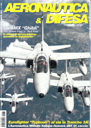 Rivista Aeronautica & Difesa n. 275 - Settembre 2009. In copertina AMX Ghibli del 51° Stormo Istrana