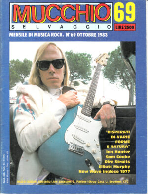 Rivista Mucchio Selvaggio n. 69 - Ottobre 1983. In copertina Elliott Murphy