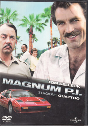 Magnum P.I. Stagione 4 Completa. Episodi 1-21 con n. 6 DVD in Italiano