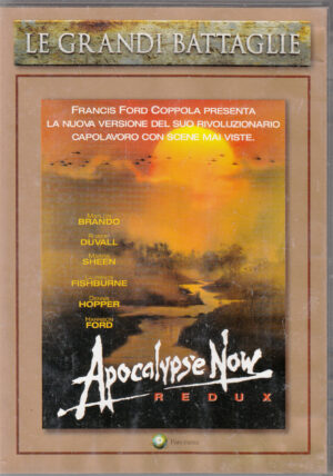 Apocalypse Now Redux con Marlon Brando. DVD in Italiano. Versione da edicola